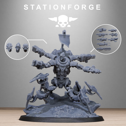 Necro Executor, proxy miniature, 28mm heroic scale unpainted resin