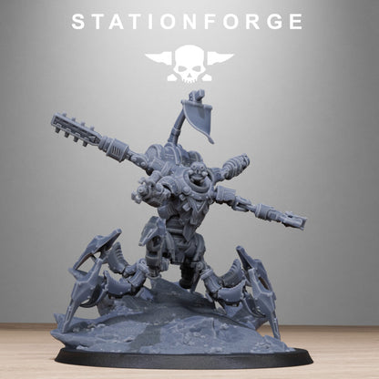 Necro Executor, proxy miniature, 28mm heroic scale unpainted resin, view 7