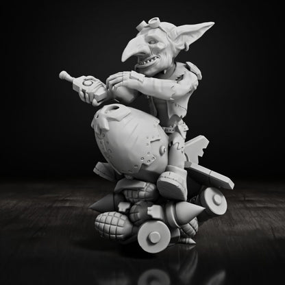 Orks Goblins Meat Squad, proxy miniature, 28mm heroic scale unpainted resin, view 10