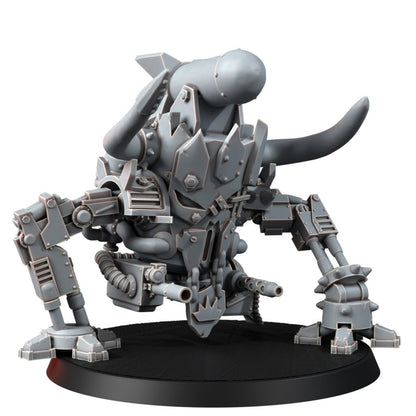 Orks Killa Kan 02, proxy miniature, 28mm heroic scale unpainted resin