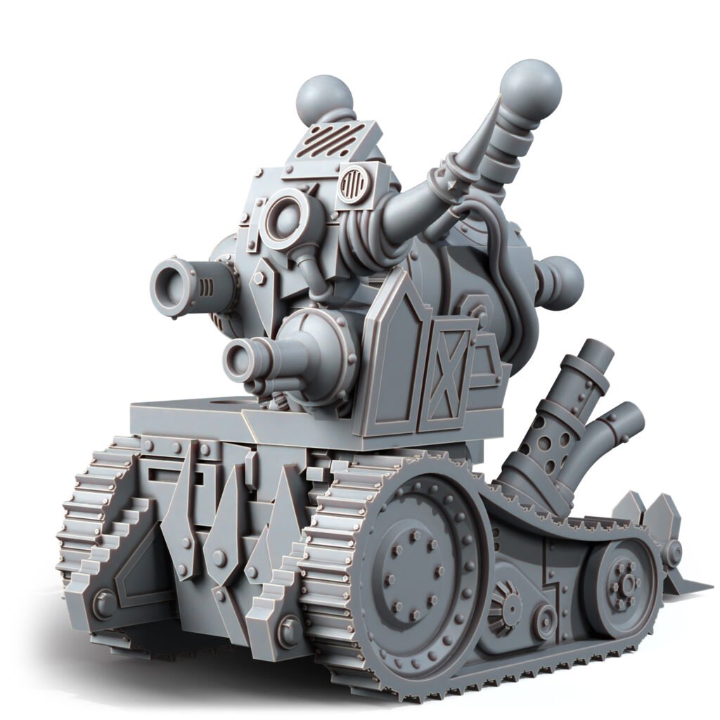 Orks Zcald Kannon, proxy miniature, 28mm heroic scale unpainted resin