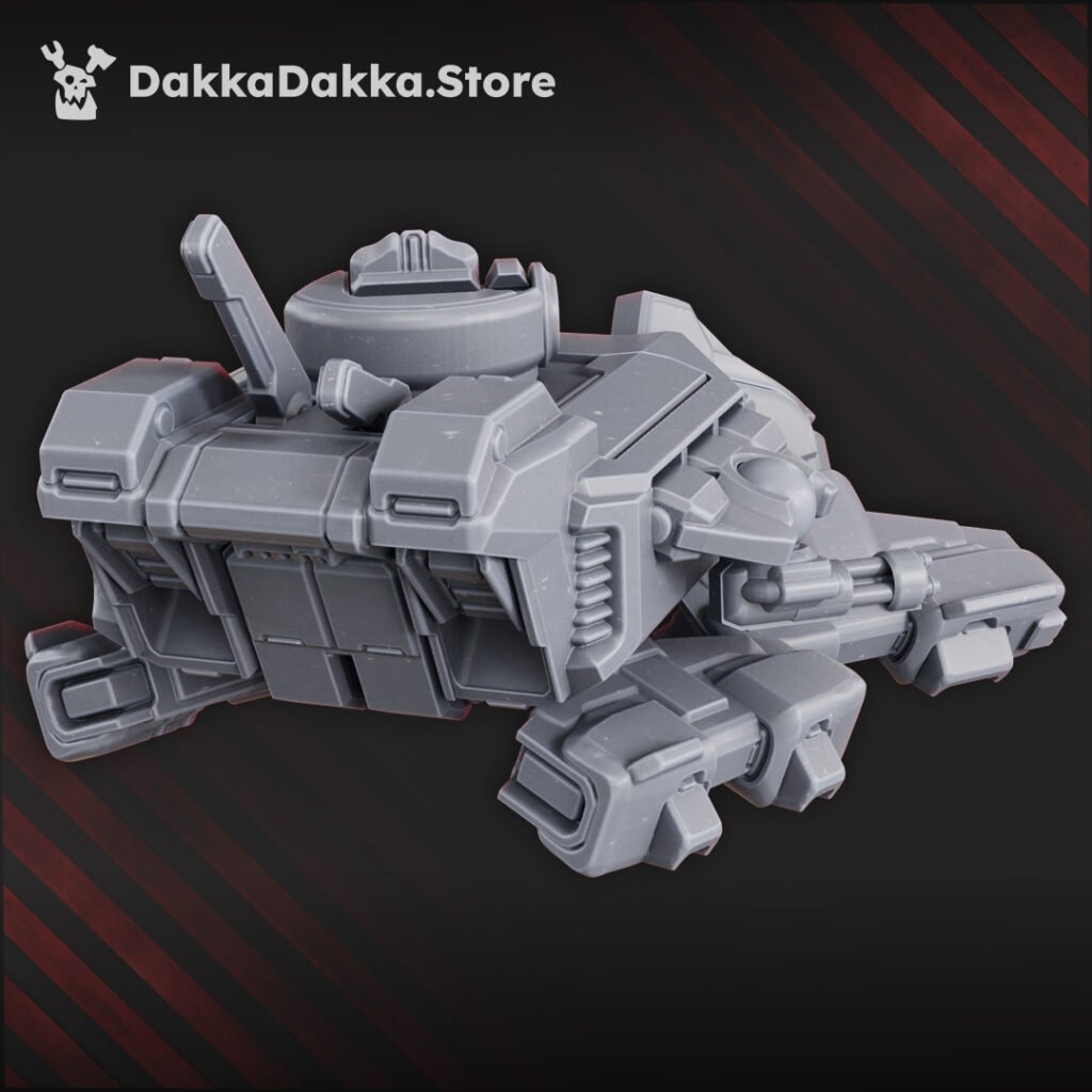 Tuai Apc Solarwind, proxy miniature, transport, 28mm heroic scale unpainted resin, view 5