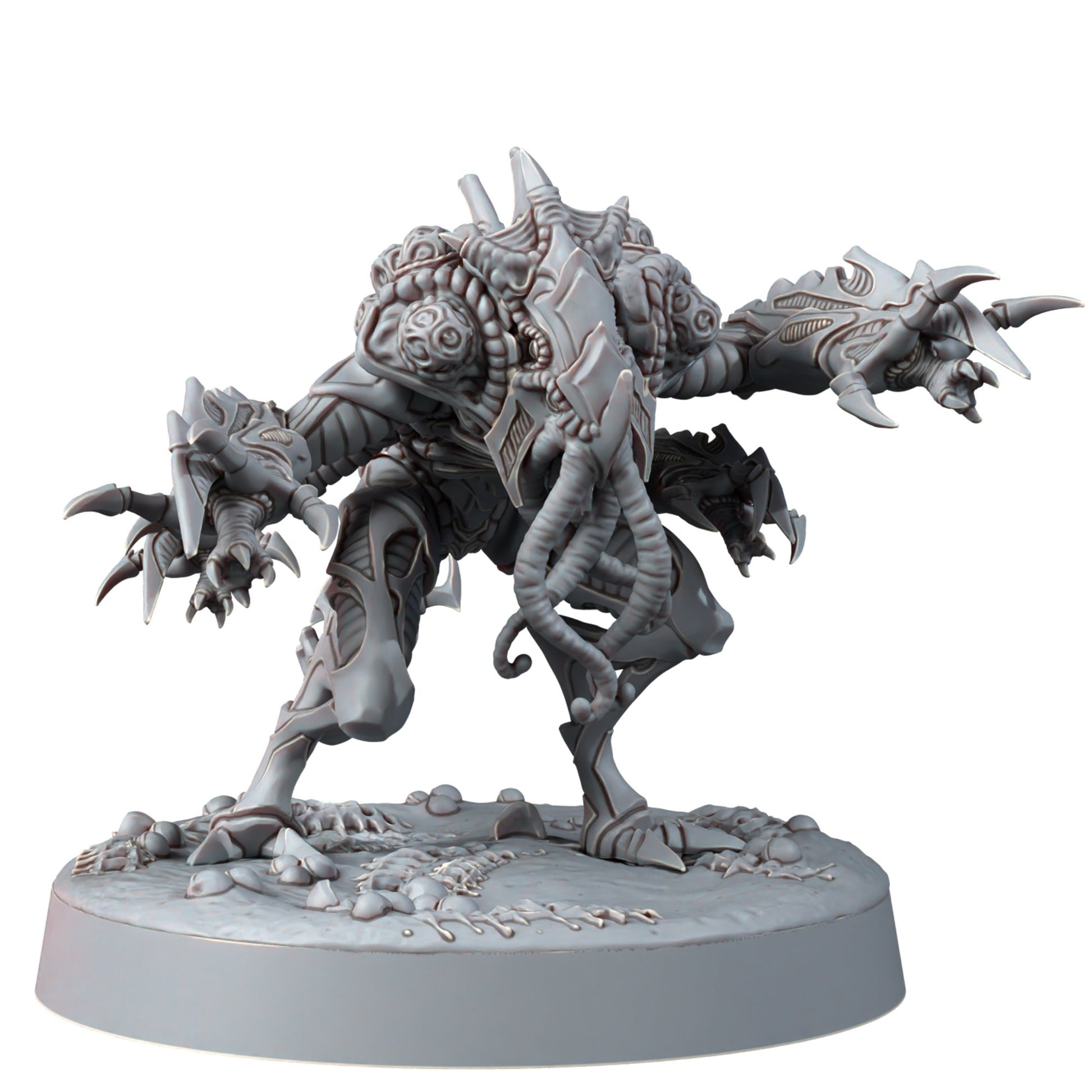 Bio Swarm Genoextractors Modular Kit (10 Units), proxy miniature, squad, 28mm heroic scale unpainted resin, view 6