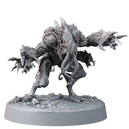 Bio Swarm Genoextractors Modular Kit (10 Units), proxy miniature, squad, 28mm heroic scale unpainted resin, view 6