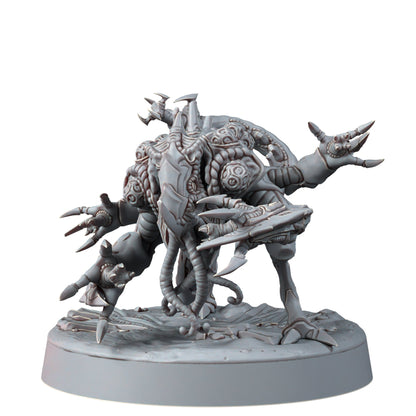 Bio Swarm Genoextractors Modular Kit (10 Units), proxy miniature, squad, 28mm heroic scale unpainted resin, view 7