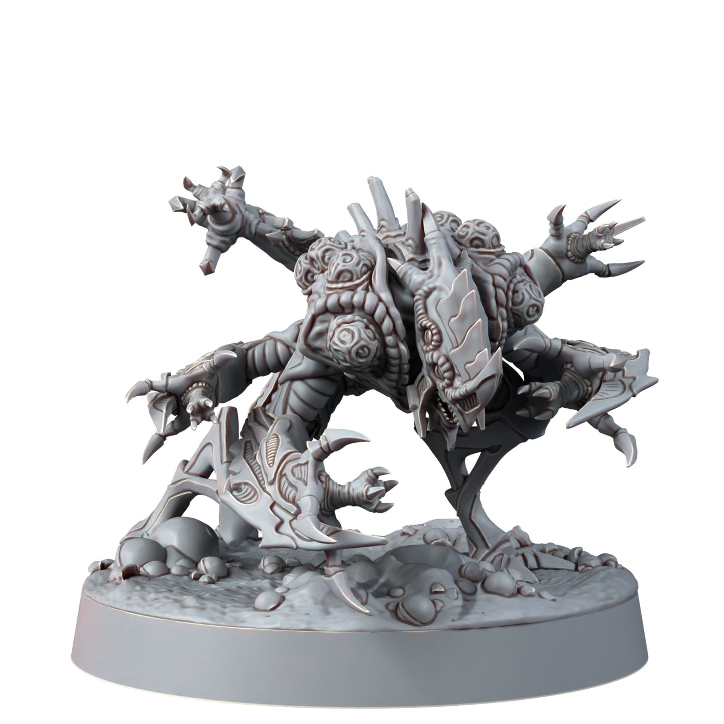 Bio Swarm Genoextractors Modular Kit (10 Units), proxy miniature, squad, 28mm heroic scale unpainted resin, view 8
