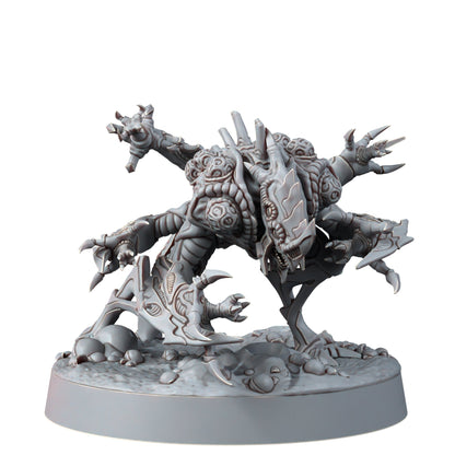 Bio Swarm Genoextractors Modular Kit (10 Units), proxy miniature, squad, 28mm heroic scale unpainted resin, view 8