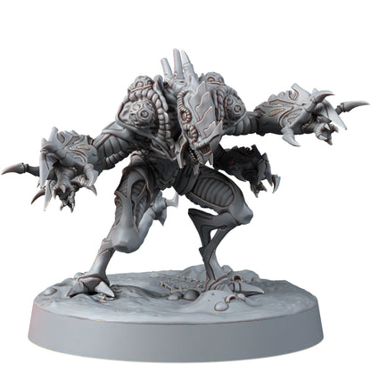 Bio Swarm Genoextractors Modular Kit (10 Units), proxy miniature, squad, 28mm heroic scale unpainted resin, view 9