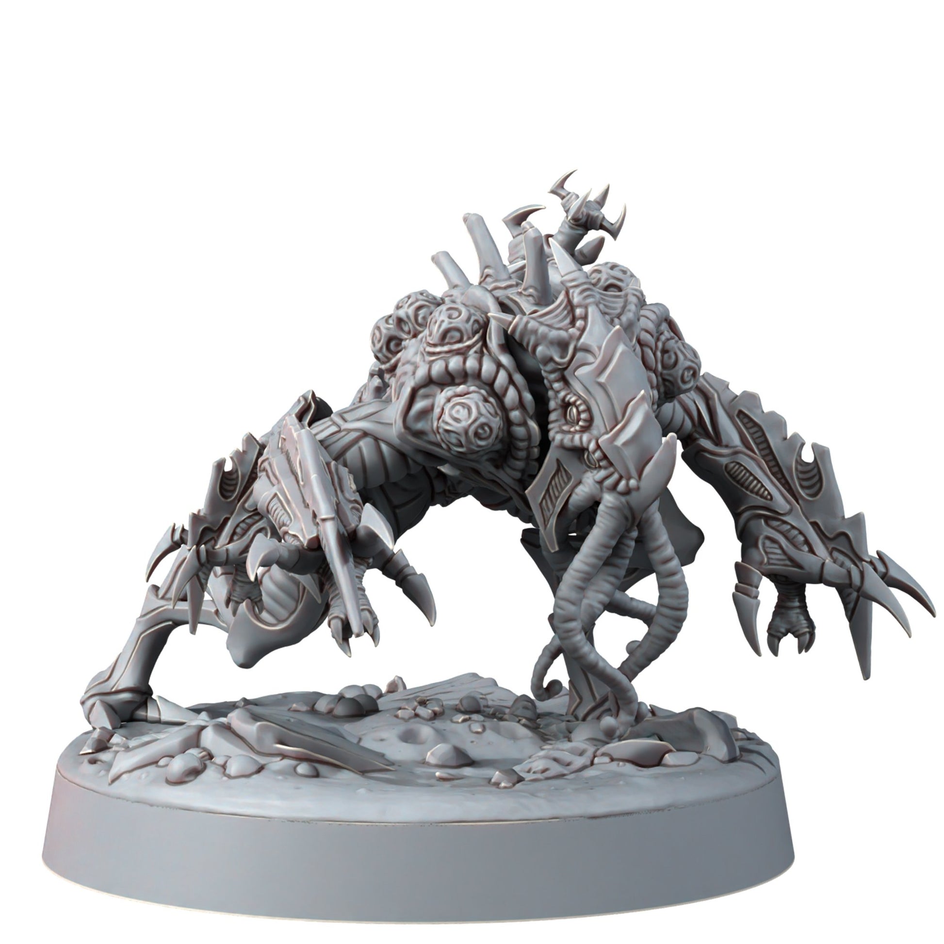 Bio Swarm Genoextractors Modular Kit (10 Units), proxy miniature, squad, 28mm heroic scale unpainted resin, view 10