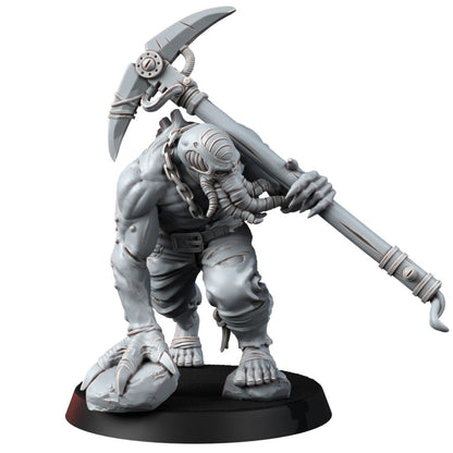 Bio Swarm Space Bugs Cult Aberrant, proxy miniature, 28mm heroic scale unpainted resin