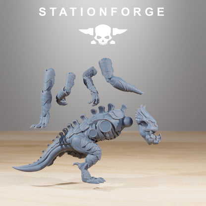 Bio Swarm Infantry (10 Units), proxy miniature, squad, 28mm heroic scale unpainted resin, view 8