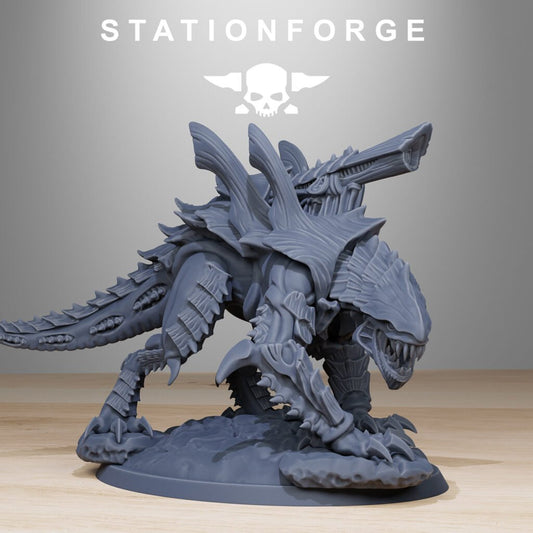 Bio Swarm Predator, proxy miniature, 28mm heroic scale unpainted resin