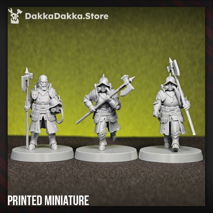 Trench Warfare Torquemadas Conquistador Vanguard, proxy miniature, scout, 28mm heroic scale unpainted resin, view 8