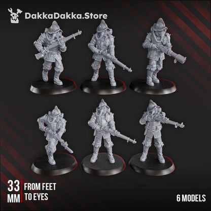 Trench Warfare Torquemadas Cortezs Conquistadors, proxy miniature, 28mm heroic scale unpainted resin