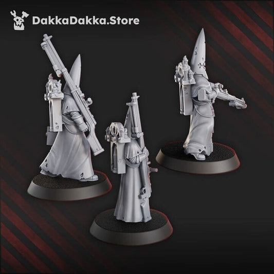Trench Warfare Torquemadas Novitiate Of Asesino De Tanques, proxy miniature, 28mm heroic scale unpainted resin, view 2