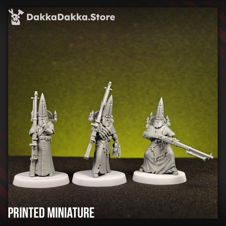 Trench Warfare Torquemadas Novitiate Of Asesino De Tanques, proxy miniature, 28mm heroic scale unpainted resin, view 5