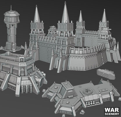 Apocalypse Fortress - Terrain Bundle - MiniForge