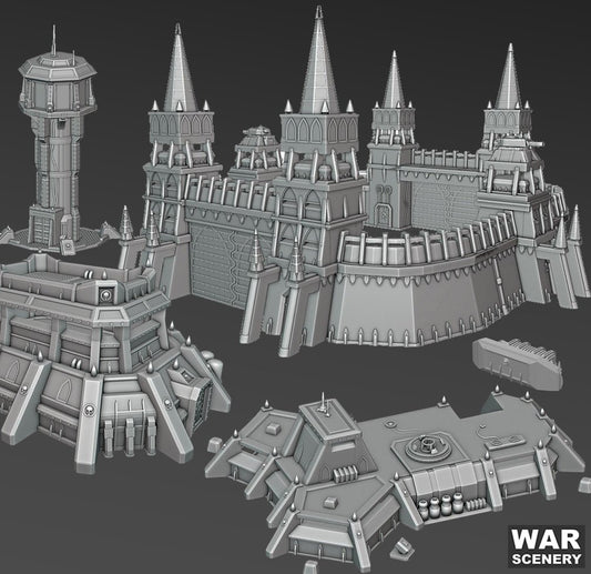 Apocalypse Fortress - Terrain Bundle - MiniForge