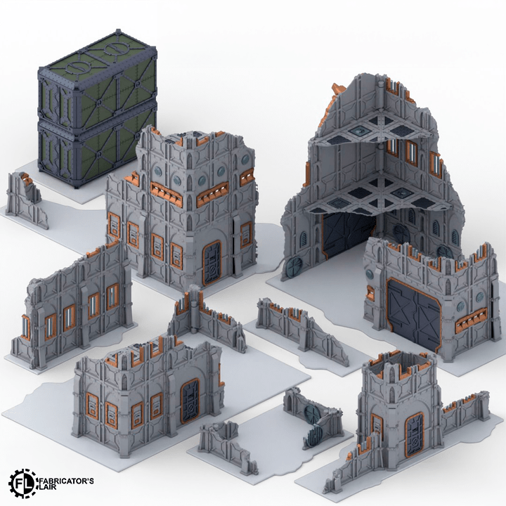 Armored Foldable Terrain - 11th Edition - MiniForge