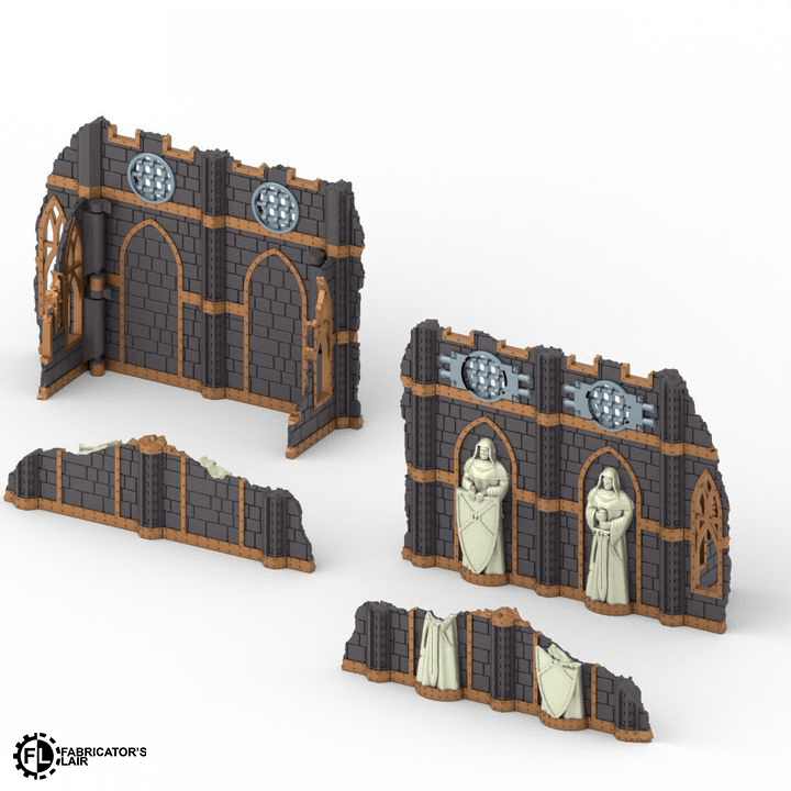 Battle Sisters Foldable Terrain - 11th Edition - MiniForge