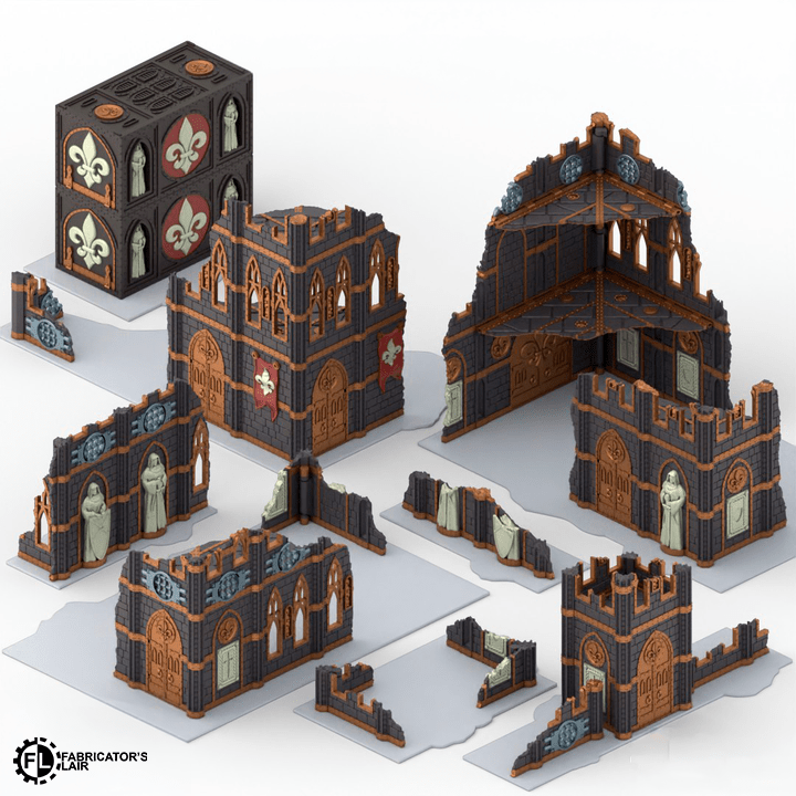 Battle Sisters Foldable Terrain - 11th Edition - MiniForge