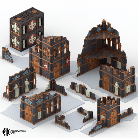 Battle Sisters Foldable Terrain - 11th Edition - MiniForge