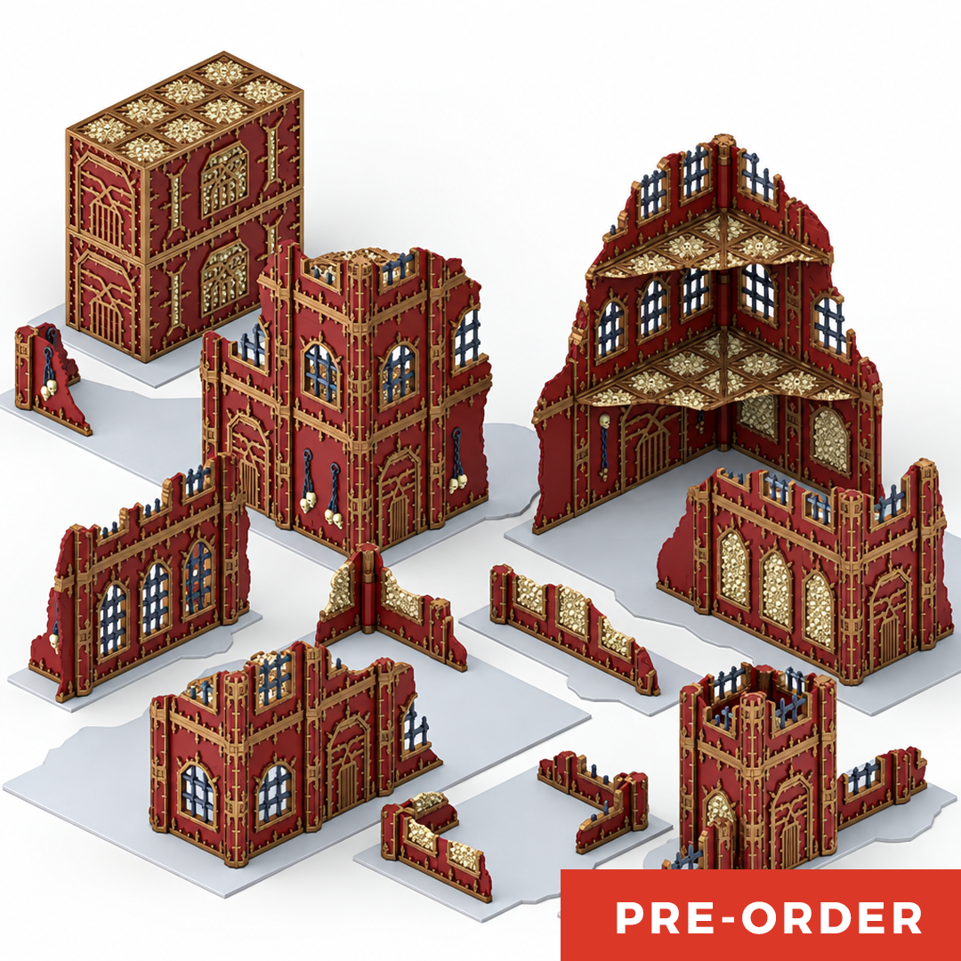 [Pre-Order] Blood God Foldable Terrain - 11th Edition