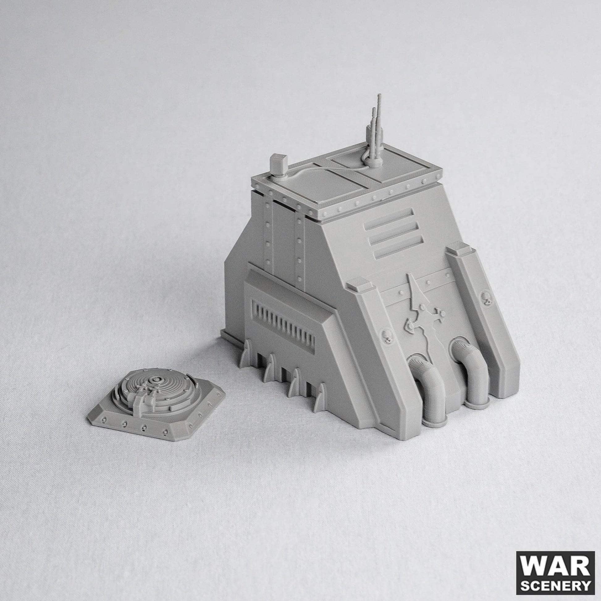 Bunker Entrance & Hatch, Apocalypse Fortress - MiniForge