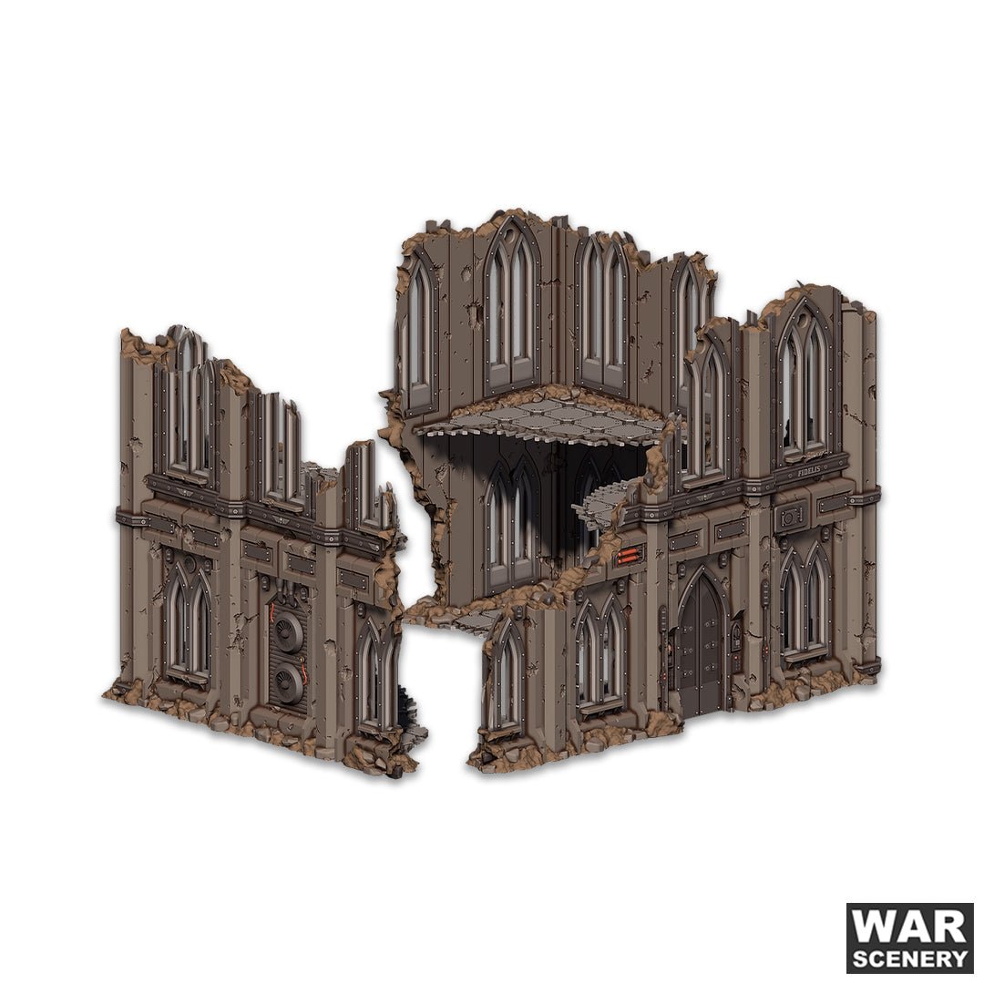 Castograd Warehouse - 11th Edition Terrain Set - MiniForge