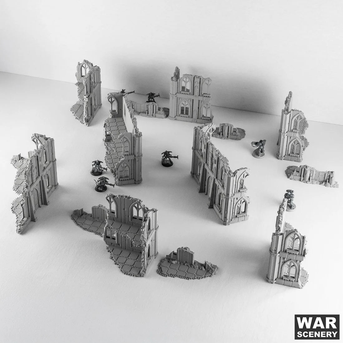 Castograd Warehouse - 11th Edition Terrain Set - MiniForge