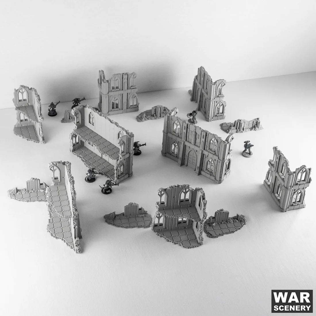 Castograd Warehouse - 11th Edition Terrain Set - MiniForge