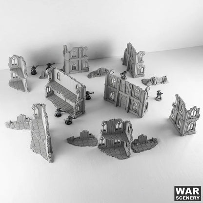 Castograd Warehouse - 11th Edition Terrain Set - MiniForge