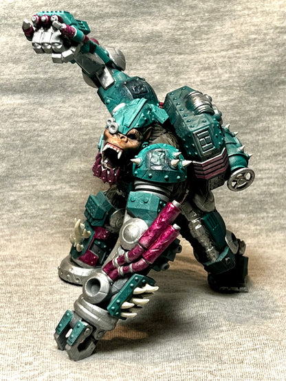 Orks Kong, proxy miniature, 28mm heroic scale unpainted resin, view 5