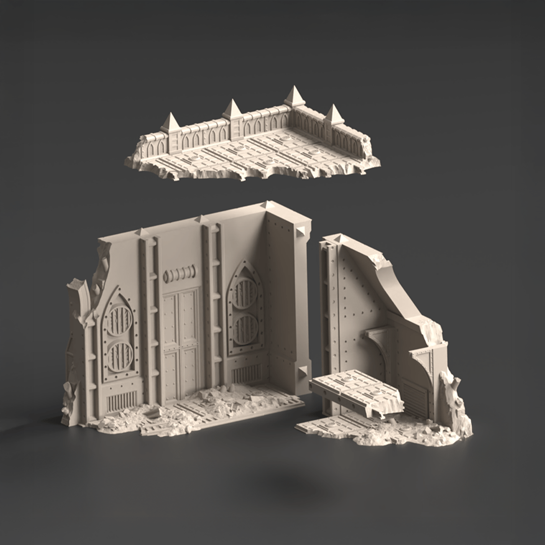 Corner Ruins 2, Kalthan - MiniForge