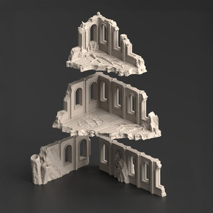 Corner Ruins 3, Miasma - MiniForge