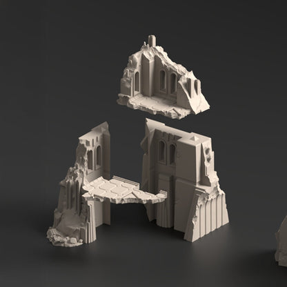 Corner Ruins 4, Krotone in Flames - MiniForge