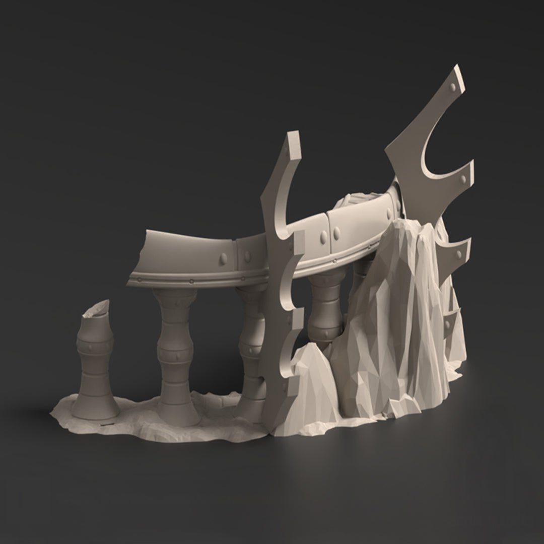 Corner Ruins 4, Lyntrath - MiniForge