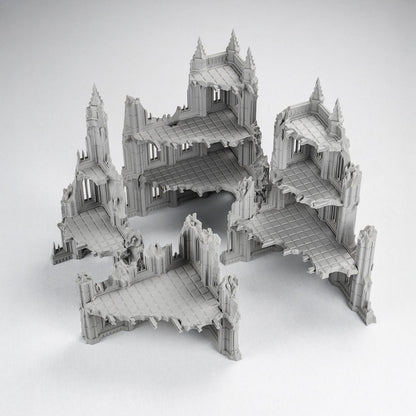 Corner Ruins Bundle, Emerita - Terrain Bundle - MiniForge