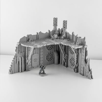 Corner Ruins Bundle, Ork Fungus Farm - MiniForge