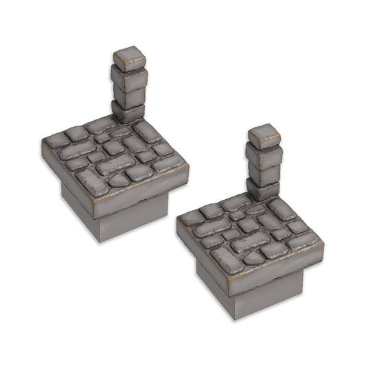 Corner Wall (2 Pack), Ultimate Dungeon - MiniForge