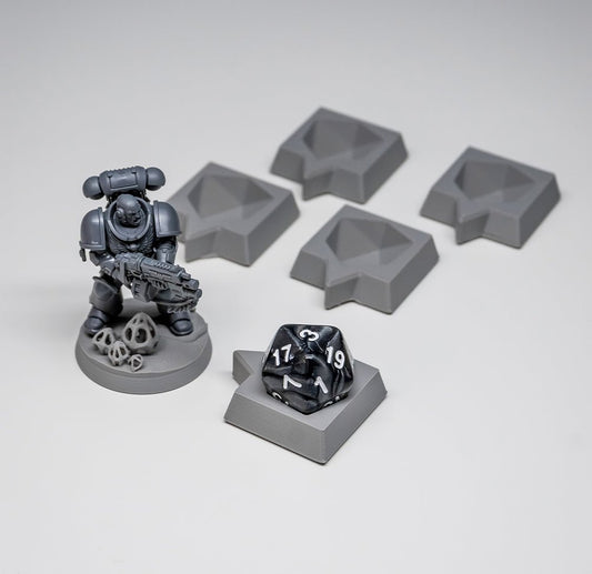 D20 Dice Wound Marker (5 Pack) - MiniForge