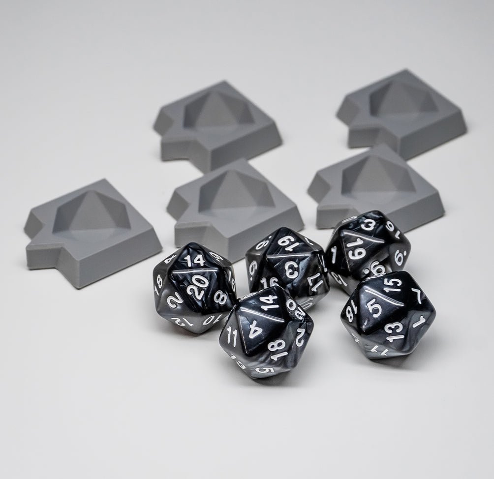 D20 Dice Wound Marker (5 Pack) - MiniForge
