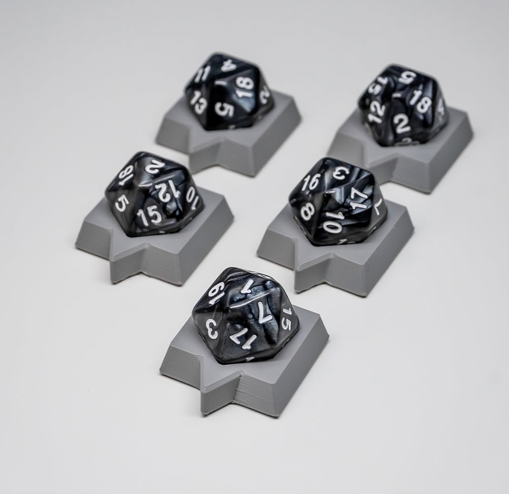 D20 Dice Wound Marker (5 Pack) - MiniForge