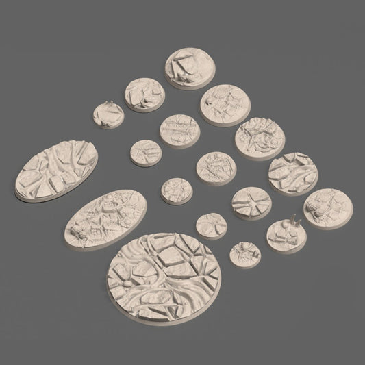 Daemonic Vortex FDM Miniature Bases (25mm - 90mm) - MiniForge