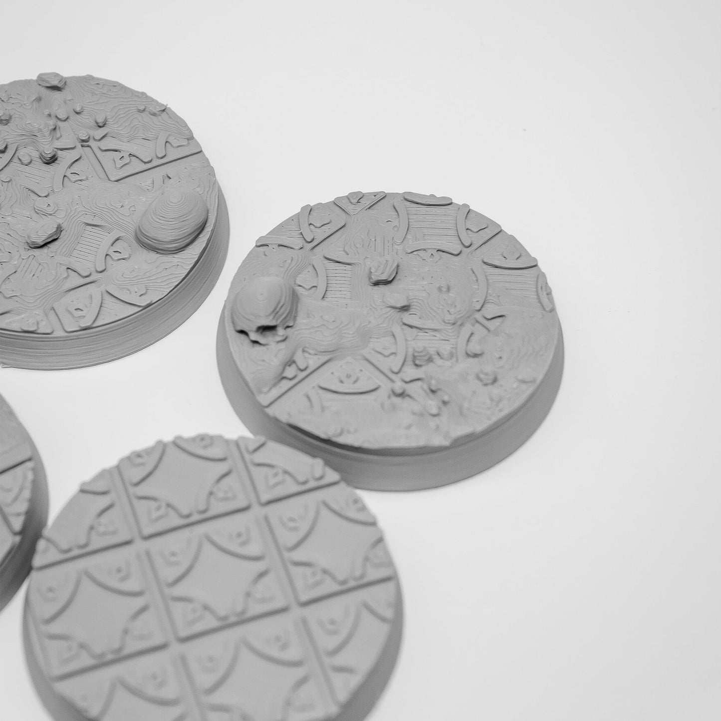 Emerita Suburbs FDM Miniature Bases (25mm - 90mm) - MiniForge