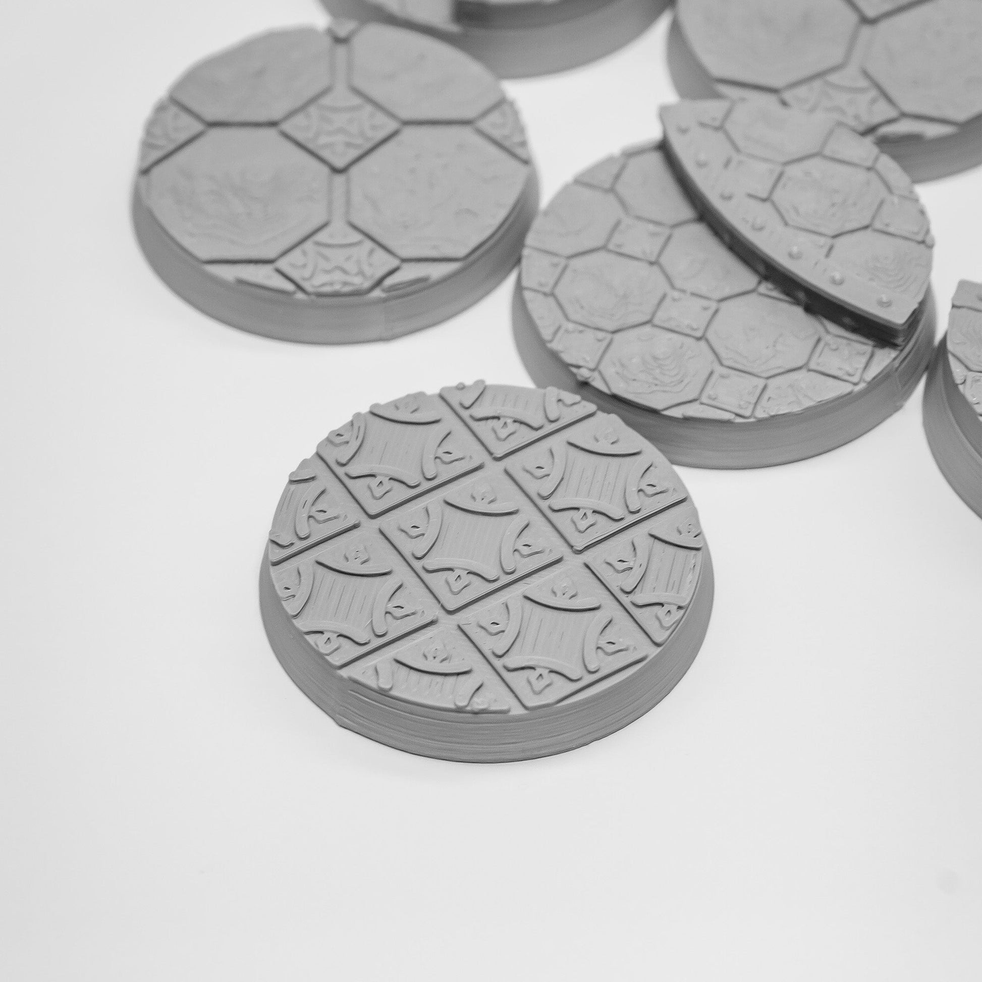 Emerita Suburbs FDM Miniature Bases (25mm - 90mm) - MiniForge