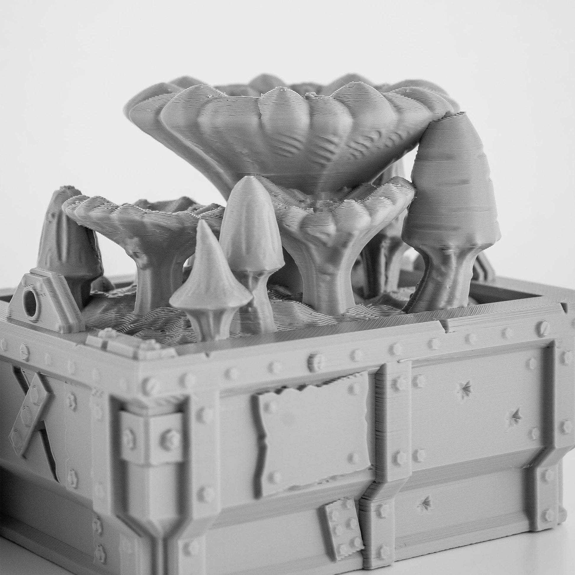 Fungus Containers, Ork Fungus Farm - MiniForge