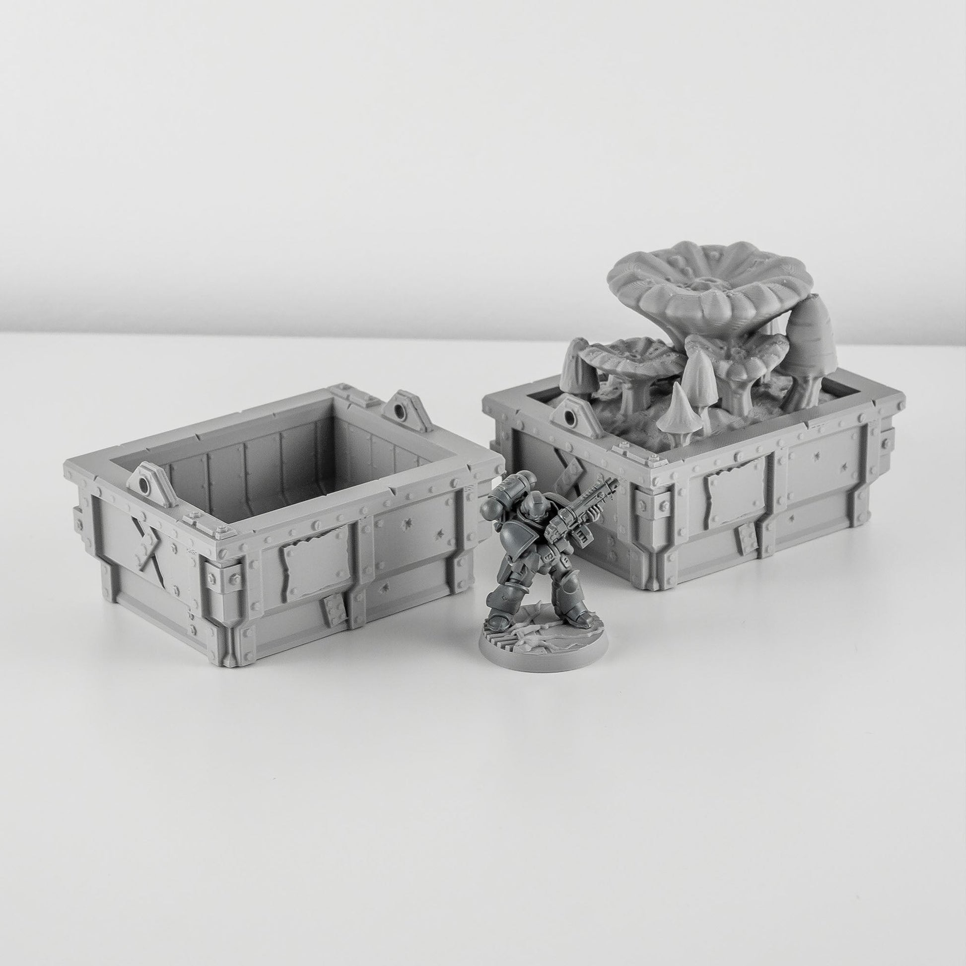 Fungus Containers, Ork Fungus Farm - MiniForge