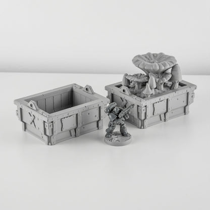 Fungus Containers, Ork Fungus Farm - MiniForge