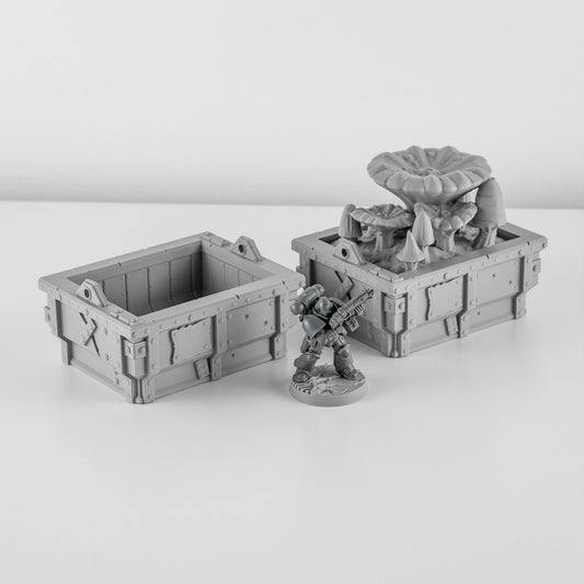 Fungus Containers, Ork Fungus Farm - MiniForge